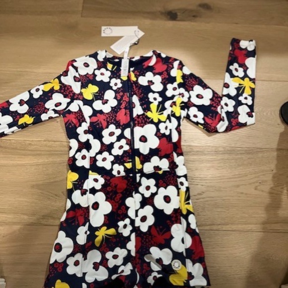 Medium Biliblond Alex Flowers Long Sleeve Swimwear Brand New with Tags - Picture 6 of 9